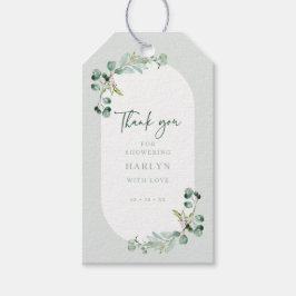 Etiqueta Para Presente HARLYN Gift Tags Eucalyptus Chá de panela Party