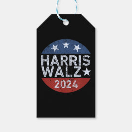 Etiqueta Para Presente Harris Walz Waltz