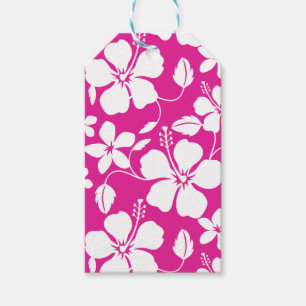ETIQUETA PARA PRESENTE HAWAIIAN HULA (TAGS HOT PI(NK) GIFT)