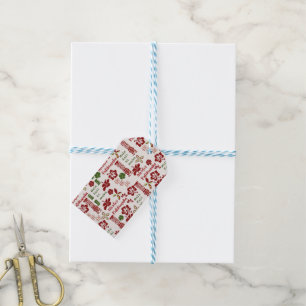 Etiqueta Para Presente Hawaiian Tiki Mele Kalikimaka