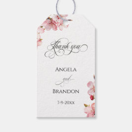 Etiqueta Para Presente Hawthorne Calligraphy Thank You