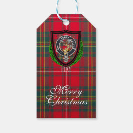 Etiqueta Para Presente Hay Scottish Clan Tartan & Crest