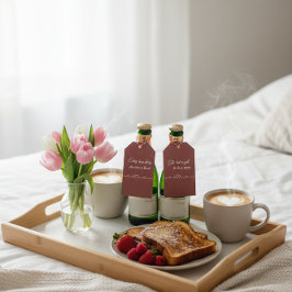 Etiqueta Para Presente Heartbeat and personalized romantic quote