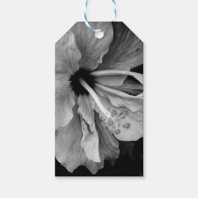 Etiqueta Para Presente Hibisco  (Frente)