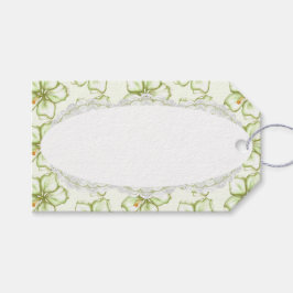 Etiqueta Para Presente Hibiscus & lace WHITE