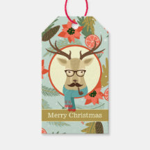 Hipster Deer Christmas