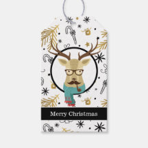 Hipster Deer Christmas