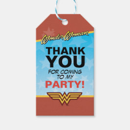 Etiqueta Para Presente HISTÓRIAS EM QUADRINHOS DC | Aniversário da Mulher