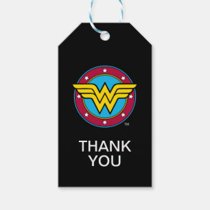 Etiqueta Para Presente HISTÓRIAS EM QUADRINHOS DC Logotipo do Círculo
