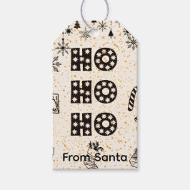 Etiqueta Para Presente Ho ho ho
