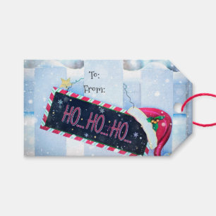 Etiqueta Para Presente Ho Ho Ho