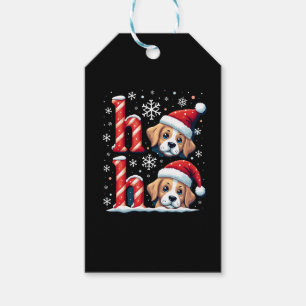 Etiqueta Para Presente Ho Ho Ho Amante do Cão Grande Pirineus Natal Papai