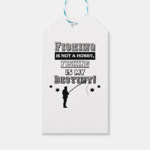 Etiqueta Para Presente Hobby de Pesca