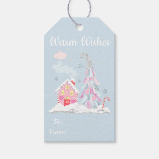 Etiqueta Para Presente Holiday Glitter Winter Wonderland
