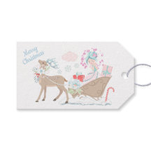 Holiday Glitter Winter Wonderland Sled