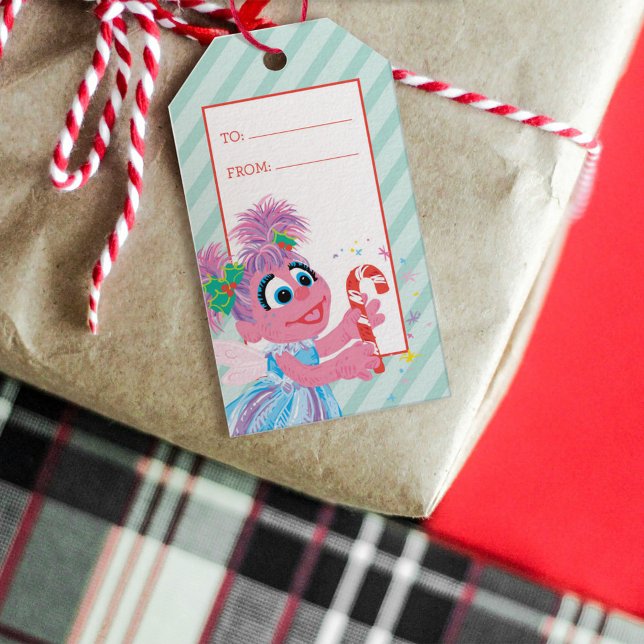 Etiqueta Para Presente Holiday Scribble Abby Cadabby (Gift tag on gift)
