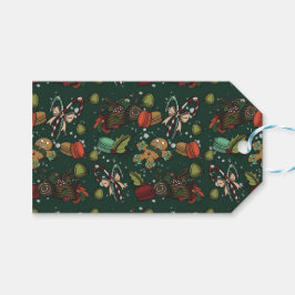 Etiqueta Para Presente Holiday Sweets- Pine (Color)