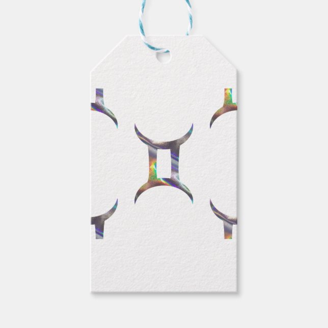 Etiqueta Para Presente holograma Gemini (Frente)
