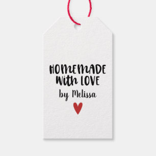 Etiqueta Para Presente Homemade Com Amor