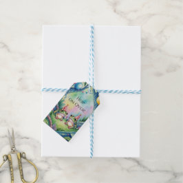 Etiqueta Para Presente Hop On Over Birthday Party Thank You