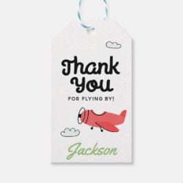 Etiqueta Para Presente Hora Voa Avião Helicóptero Aniversário Obrigado