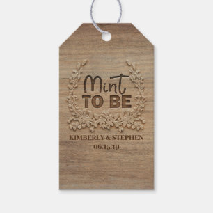 Etiqueta Para Presente Hortelã a wedding