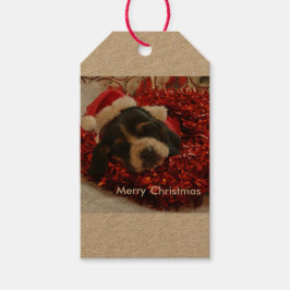 Etiqueta Para Presente Hound Basset