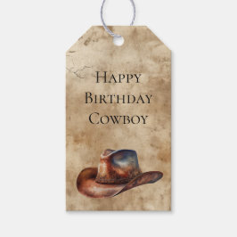 Etiqueta Para Presente Howdy Cowboy Boots Western
