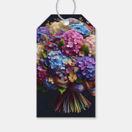 Etiqueta Para Presente Hydrangea buquê, por Natasha Us