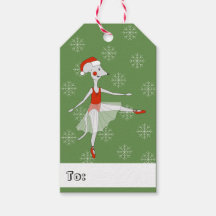 illusima Bailarina Rato Natal Flocos de Neve