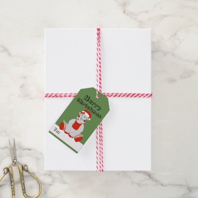 Etiqueta Para Presente illusima Natal (Com cordão)