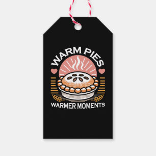 Etiqueta Para Presente Ilustração da tarte: Momentos Quentes de Tempos Qu