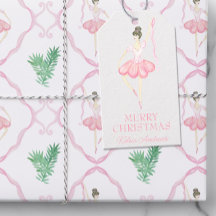 Imagem de Ballerinas de Natal Rosa e Verde