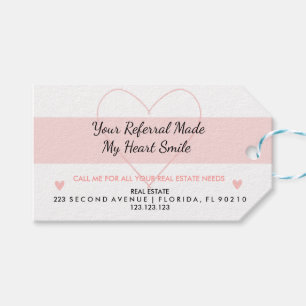 Etiqueta Para Presente Imobilize Sua Consulta Fez Meu Coração Sorrir