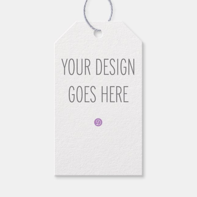 Etiqueta Para Presente Impressão de Tíquete (Frente)