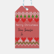 Impressão X-Mas de Fios bonito, vermelho