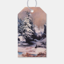 Inverno nas Montanhas Rochosas (por Thomas Moran)
