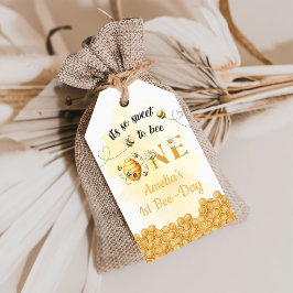 Etiqueta Para Presente It's So Sweet To Bee 1st Birthday