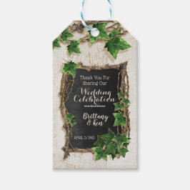 Etiqueta Para Presente Ivy e Willow Wedding