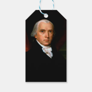 Etiqueta Para Presente James Madison 4º Presidente dos Estados Unidos