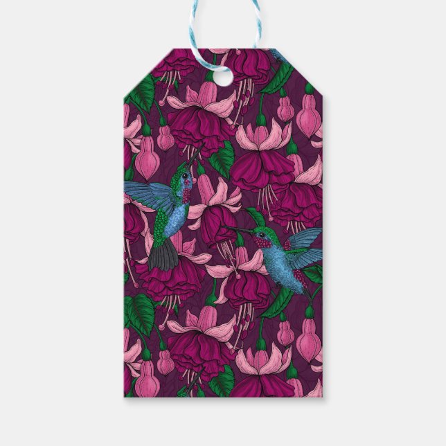 Etiqueta Para Presente Jardim de aves (Frente)