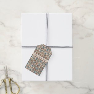 Etiqueta Para Presente Jardim Norueguês, personalizado