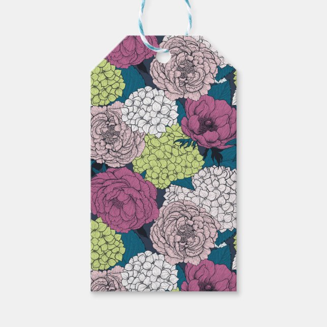 Etiqueta Para Presente Jardim primavera (Frente)