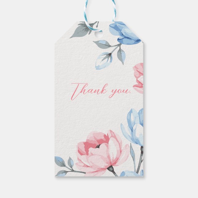 Etiqueta Para Presente Jardim Sussurrante (Verso)