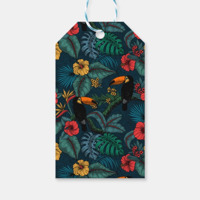 Etiqueta Para Presente Jardim tucano 2 (Frente)