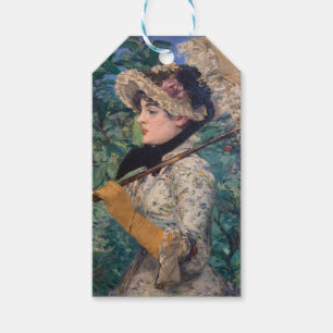 Etiqueta Para Presente Jeanne (Primavera) Por Édouard Manet