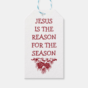 Etiqueta Para Presente JESUS É a RAZÃO PARA o Natal da ESTAÇÃO