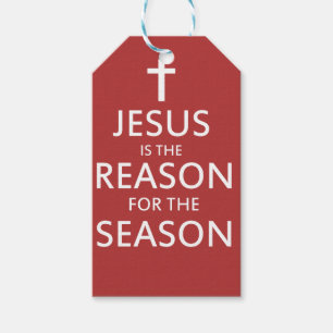 Etiqueta Para Presente Jesus é o motivo da temporada