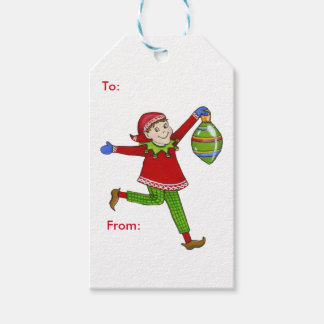 Etiqueta Para Presente Jingle Elves (Skippy)