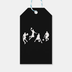 Etiqueta Para Presente jogador de basquetebol